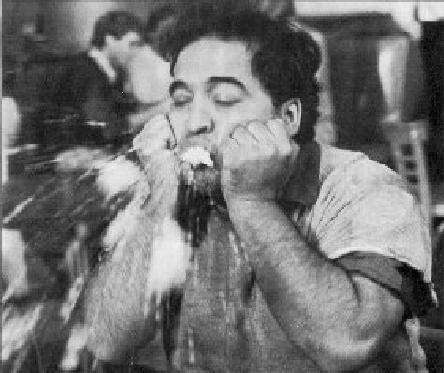 Belushi busting a zit