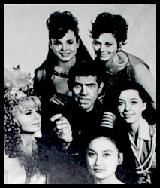 James Coburn & the girls of Our Man Flint