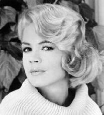 Sandra Dee Black & White portrait