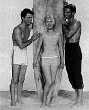 The cast of Gidget